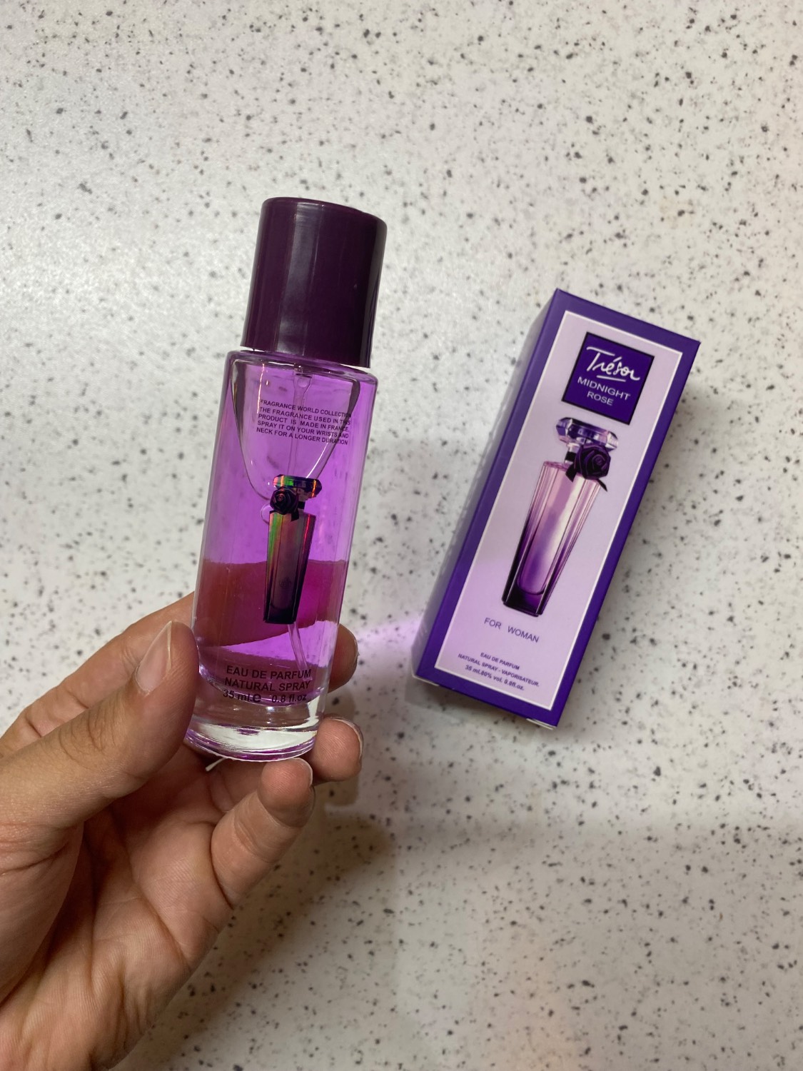ادکلن 35 میل فرگرانس رایحه Midnight Rose