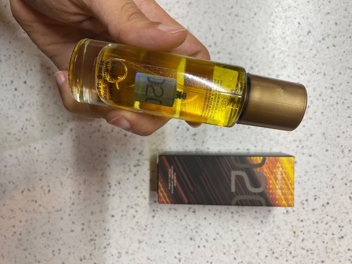 ادکلن 35 میل فرگرانس رایحه Moulcol 02 جعبه دار