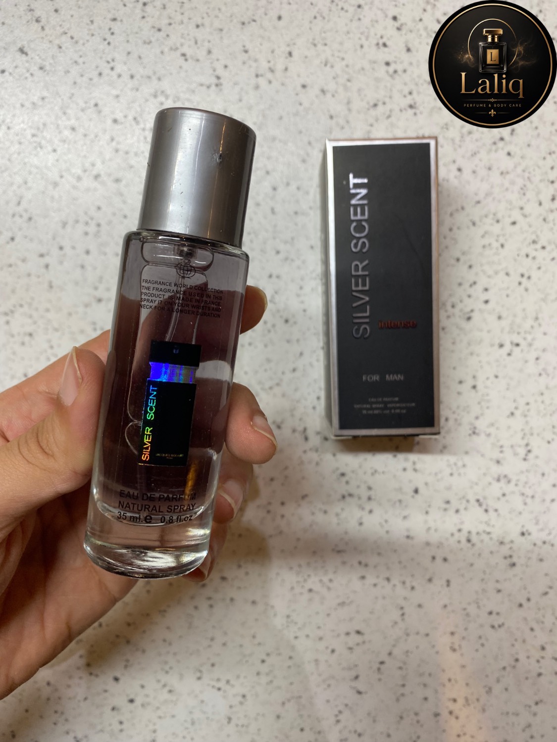 ادکلن 35 میل فرگرانس رایحه Silver Scent